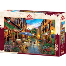 Art Puzzle 2000 - Cycling through Italy, David M.