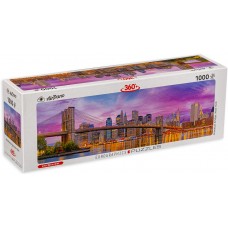 Eurographics 1000  - Brooklyn Bridge, New York, - Panoramic puzzle