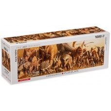 Eurographics  1000  - Dinosaurs, Haruo Takino, - Panoramic puzzle