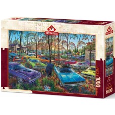 Art Puzzle 1000 - Car Graveyard