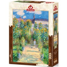 Art Puzzle 1000 - The Artist's Garden in Vétheuil, 1881