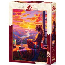 Art Puzzle 1000 - A Look at Happiness