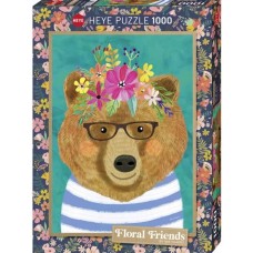 Heye 1000 - Bear with flowers
