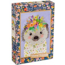 Heye 500 - Hedgehog with flowers
