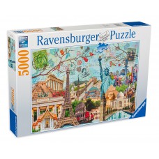 Ravensburger 5000 - Collage: big city