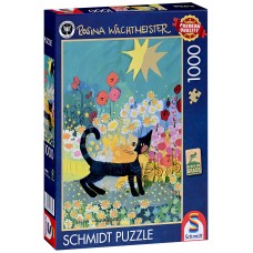 Schmidt 1000 - Cat in a Sea of ​​Flowers
